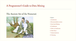 Desktop Screenshot of guidetodatamining.com